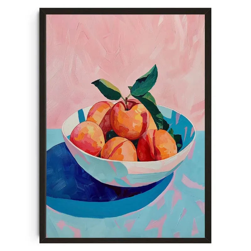 Vintage Dining Fruit Orange Avocado Tomato Coffee Posters and Prints Canvas Painting Wall Art Picture for Food Kitchen Decor