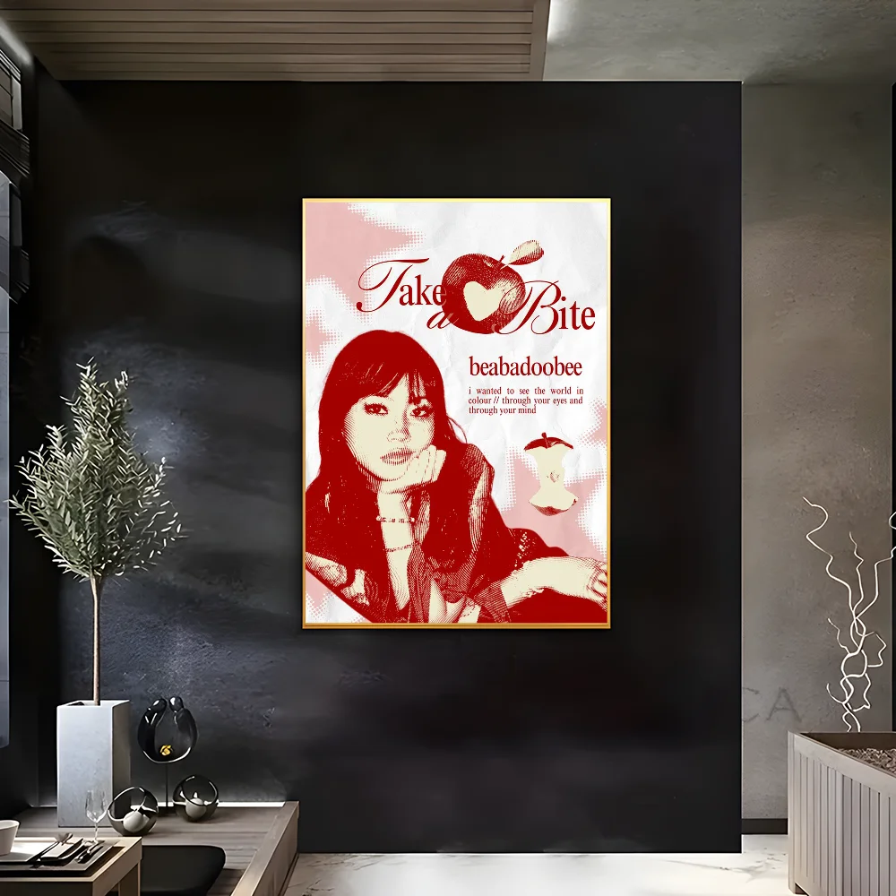 Rock Singer pretty B-Beabadoobee Poster Home living room Wall Art Garage Room Decor