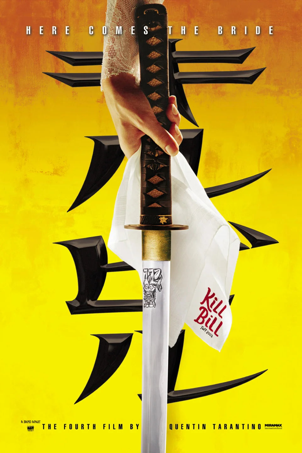 Classic Hot Movie Kill Bill Poster Film Canvas Painting Modern Wall Art Prints Bedroom Study Studio Living Room Home Decoration