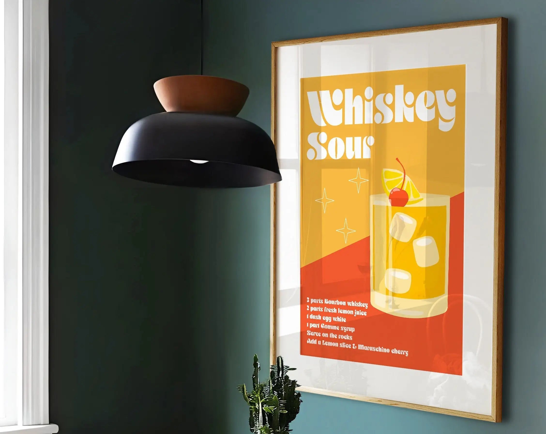 Sangria Drink Negroni Canvas Painting Club Bar Shop Home Decoration Cartoon Fruit Juice Mojito Aperol Spritz Posters and Prints