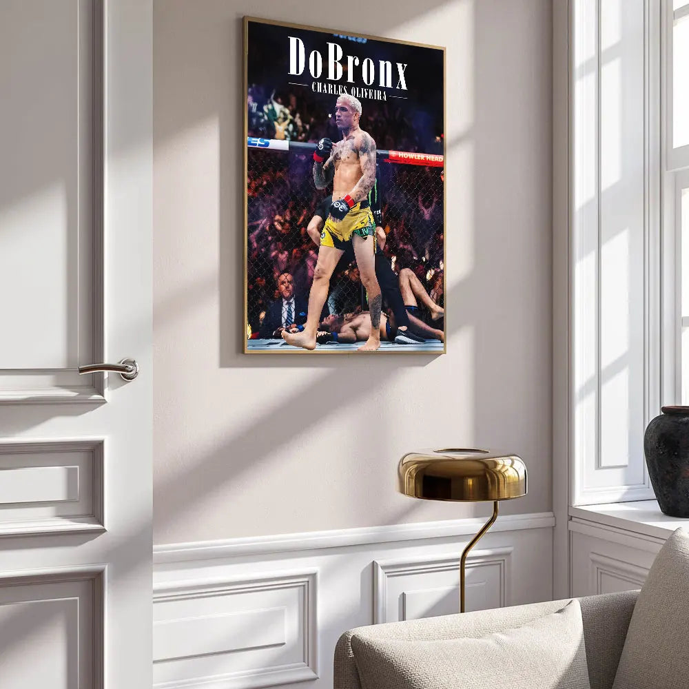 Charles Oliveira Poster Room Vintage Modern Wall Art Painting Print Decoration Mural Home Office Decor Gift