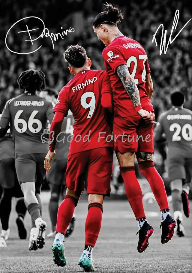 Soccer Star Posters Canvas Print Wall Art for Living Room Home Decor Gifts