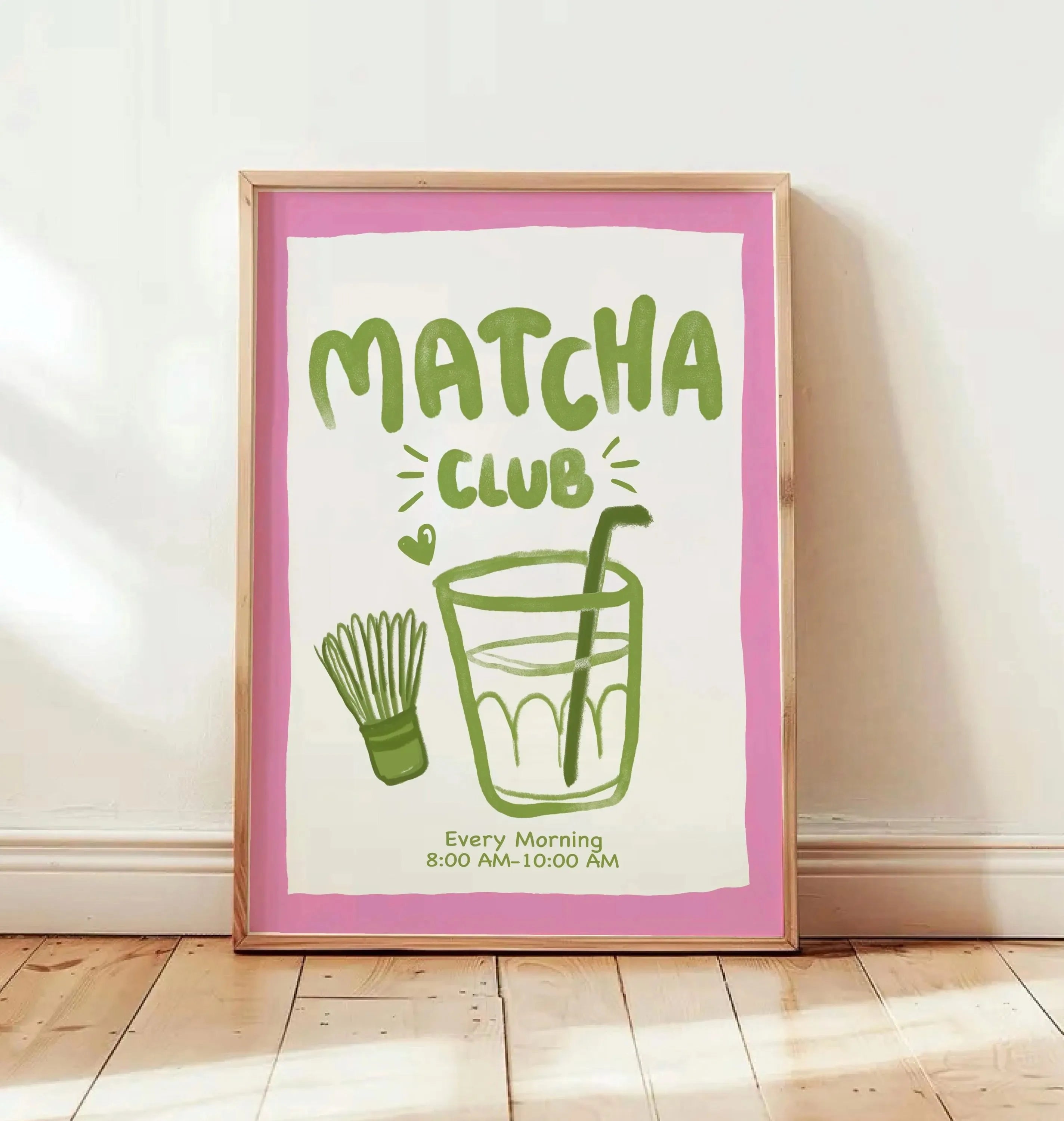 But First Cafecito Quotation Canvas Print Minimalist Matcha Club Spanish Wall Art Poster for Modern Living Room Cafe Home Decor