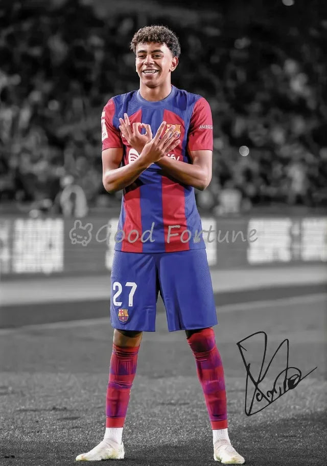 Soccer Star Posters Canvas Print Wall Art for Living Room Home Decor Gifts