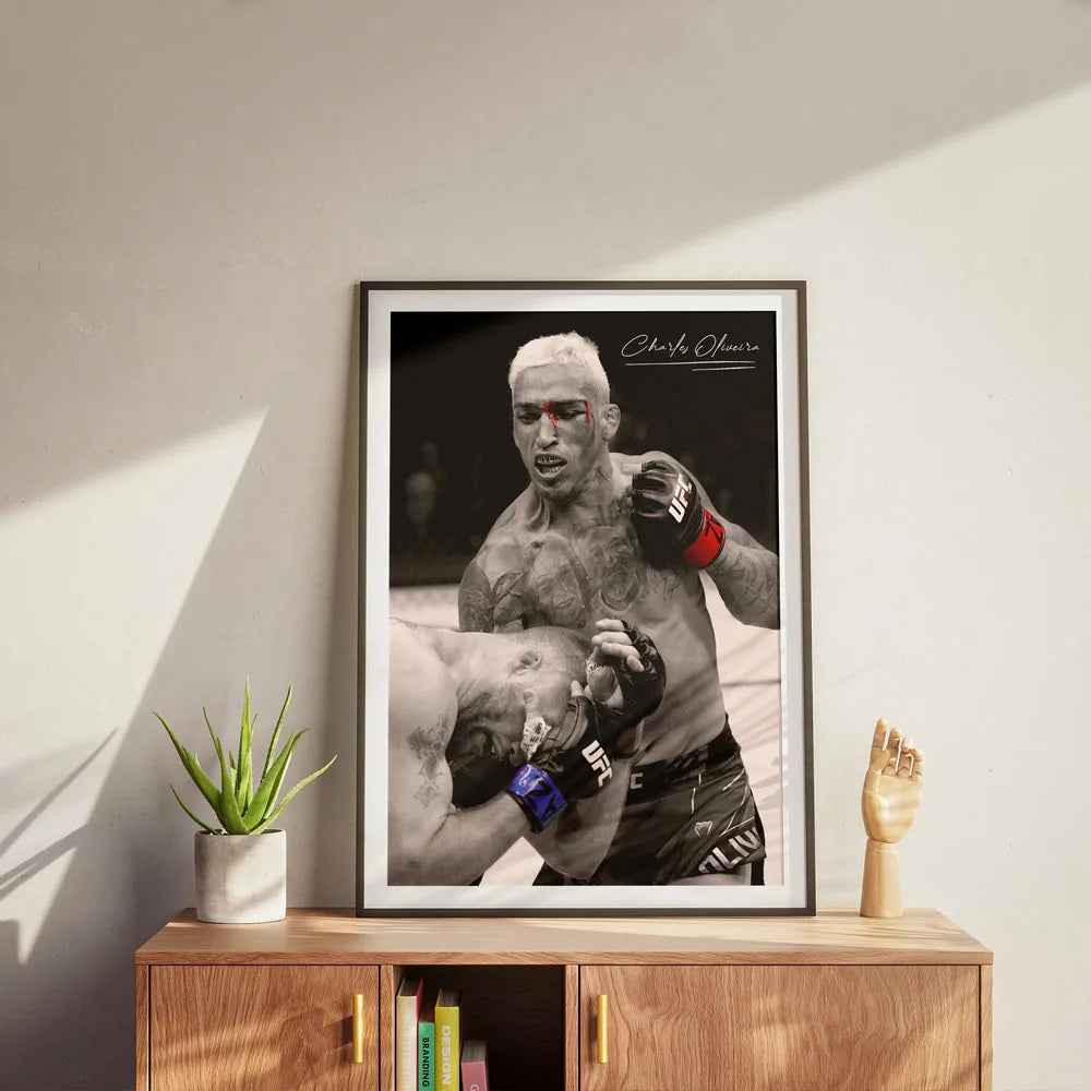 Charles Oliveira Poster Room Vintage Modern Wall Art Painting Print Decoration Mural Home Office Decor Gift