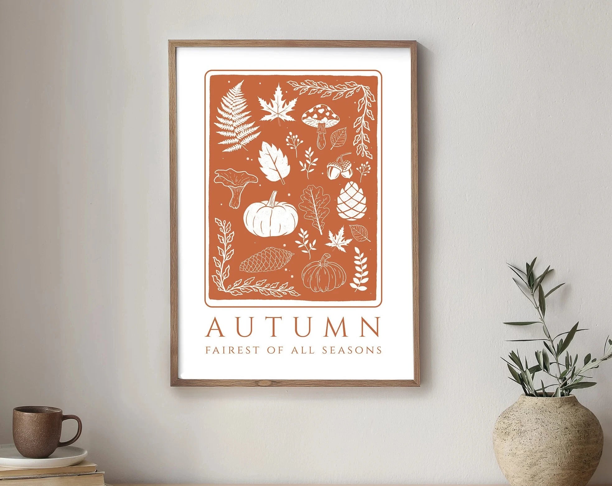 1pc Pumpkin Spice poster, Autumn poster, autumn decoration, Pumpkin, Autumn, Farm Fresh Pumpkins, autumn decoration poster,