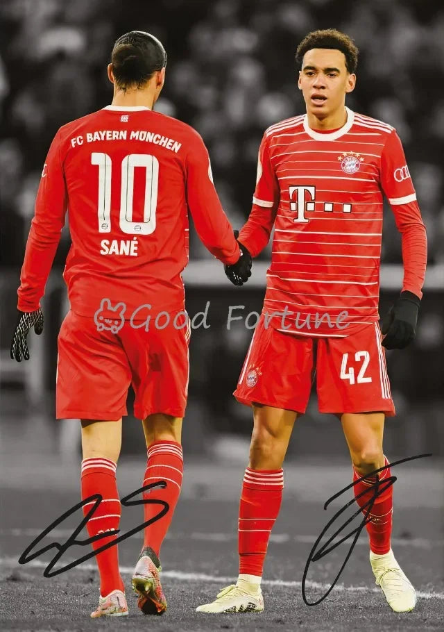 Soccer Star Posters Canvas Print Wall Art for Living Room Home Decor Gifts