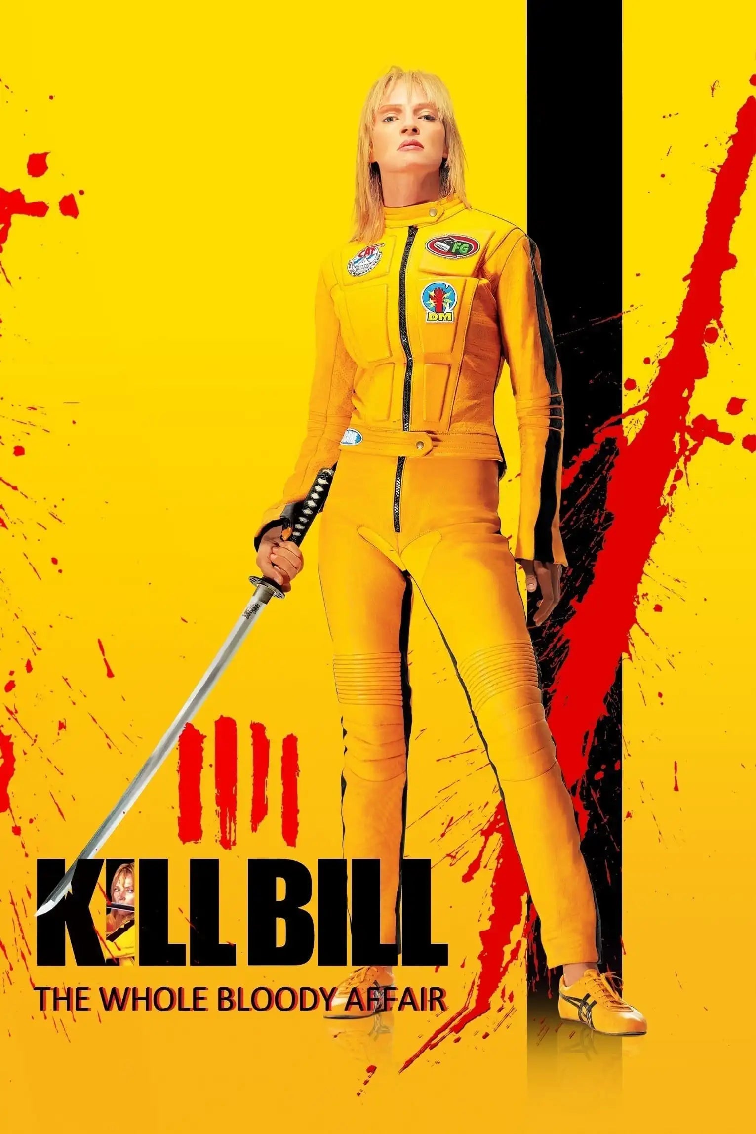 Classic Hot Movie Kill Bill Poster Film Canvas Painting Modern Wall Art Prints Bedroom Study Studio Living Room Home Decoration