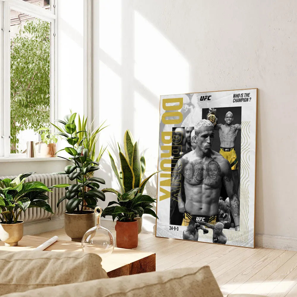 Charles Oliveira Poster Room Vintage Modern Wall Art Painting Print Decoration Mural Home Office Decor Gift