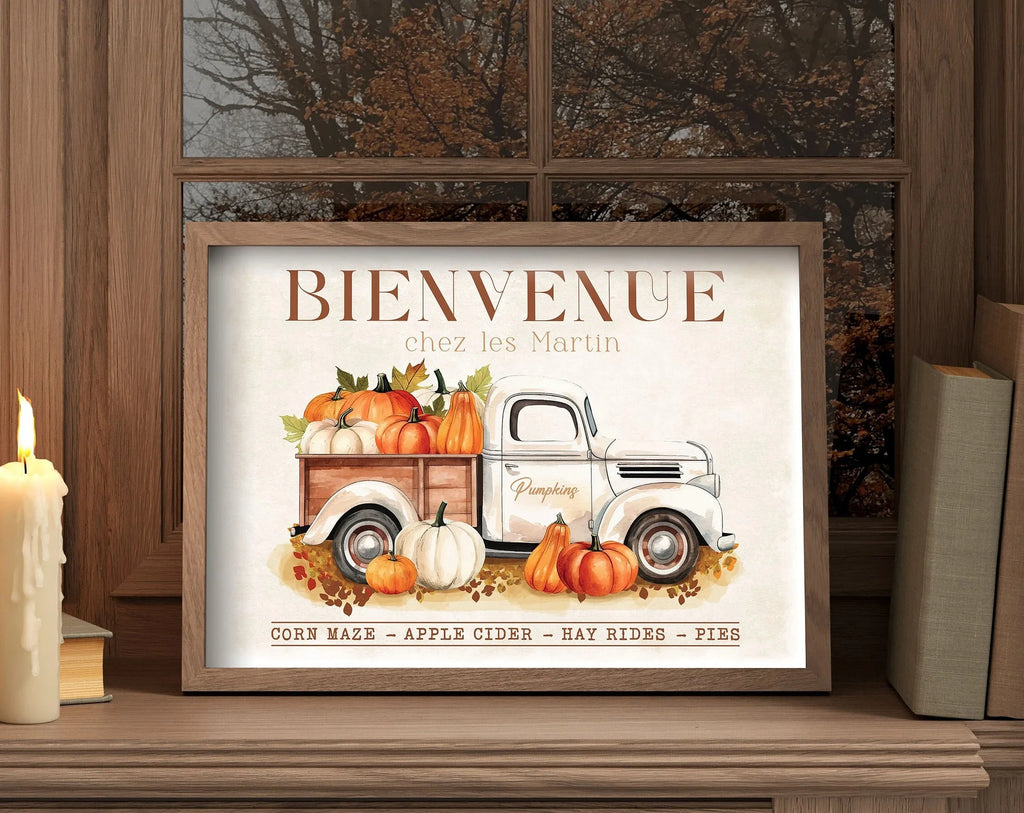 1pc Pumpkin Spice poster, Autumn poster, autumn decoration, Pumpkin, Autumn, Farm Fresh Pumpkins, autumn decoration poster,