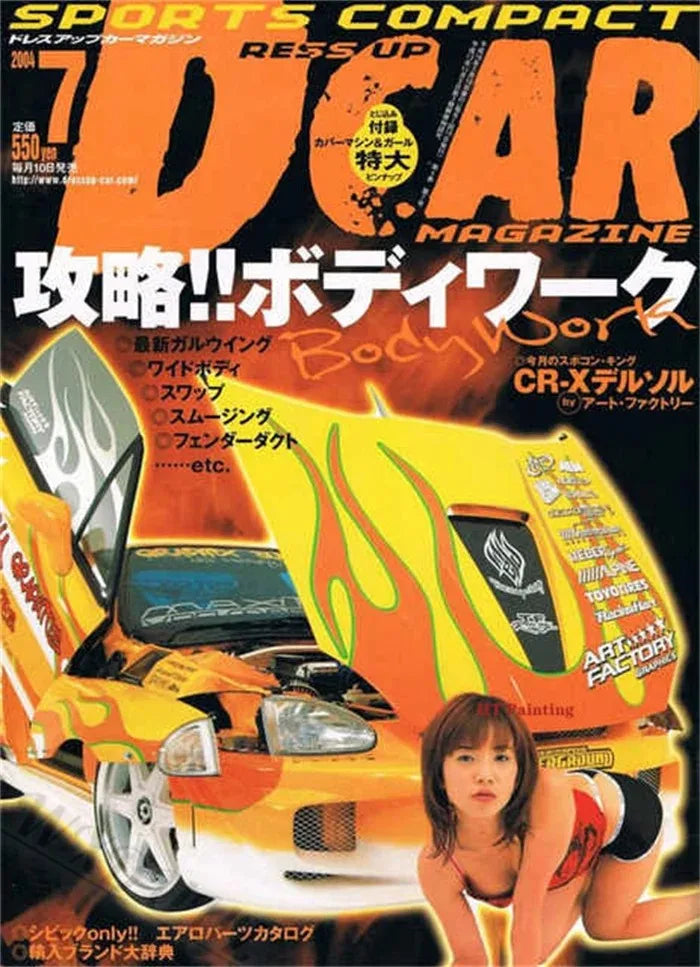 80S Retro Japanese Cars GTR JDM Racing Magazine Cover Pictures for Room Living Canvas Painting Print Art Home Wall Decor Posters