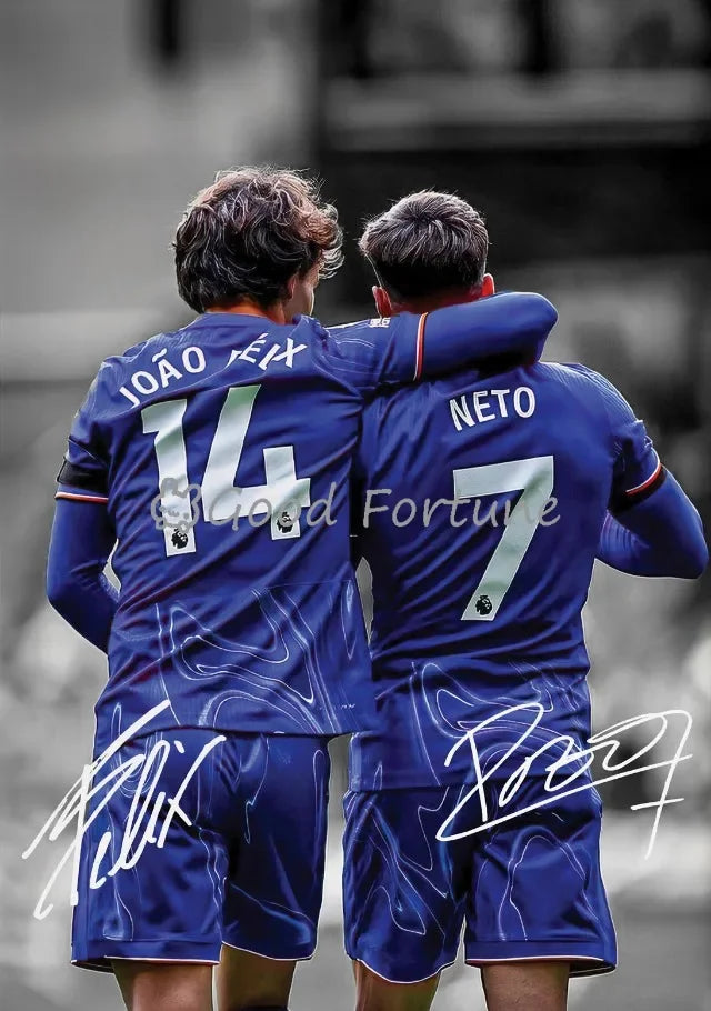 Soccer Star Posters Canvas Print Wall Art for Living Room Home Decor Gifts