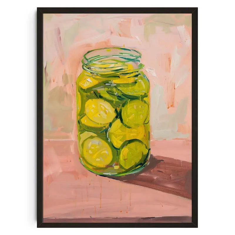 Vintage Dining Fruit Orange Avocado Tomato Coffee Posters and Prints Canvas Painting Wall Art Picture for Food Kitchen Decor