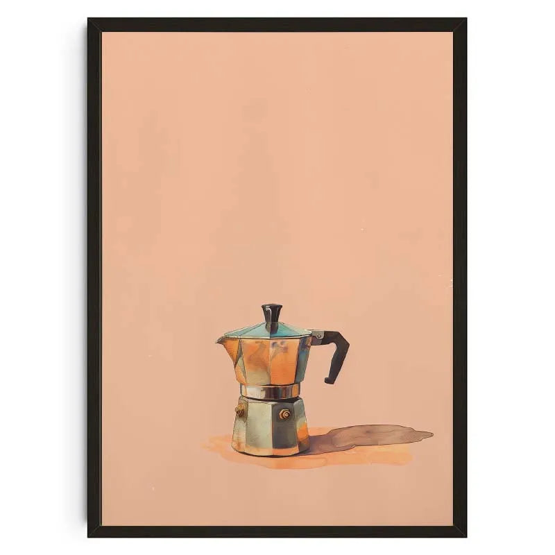 Vintage Dining Fruit Orange Avocado Tomato Coffee Posters and Prints Canvas Painting Wall Art Picture for Food Kitchen Decor