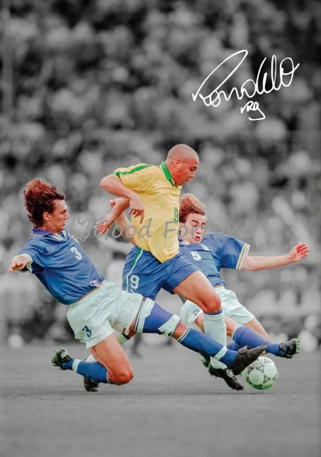 Soccer Star Posters Canvas Print Wall Art for Living Room Home Decor Gifts