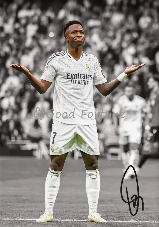 Soccer Star Posters Canvas Print Wall Art for Living Room Home Decor Gifts