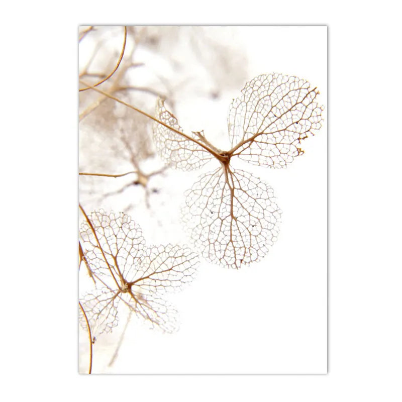 Nordic Beige Dandelion Painting Poster Reed Canvas Art Print Flower Posters Bunny Tail Grass Wall Art Picture Living Room Decor