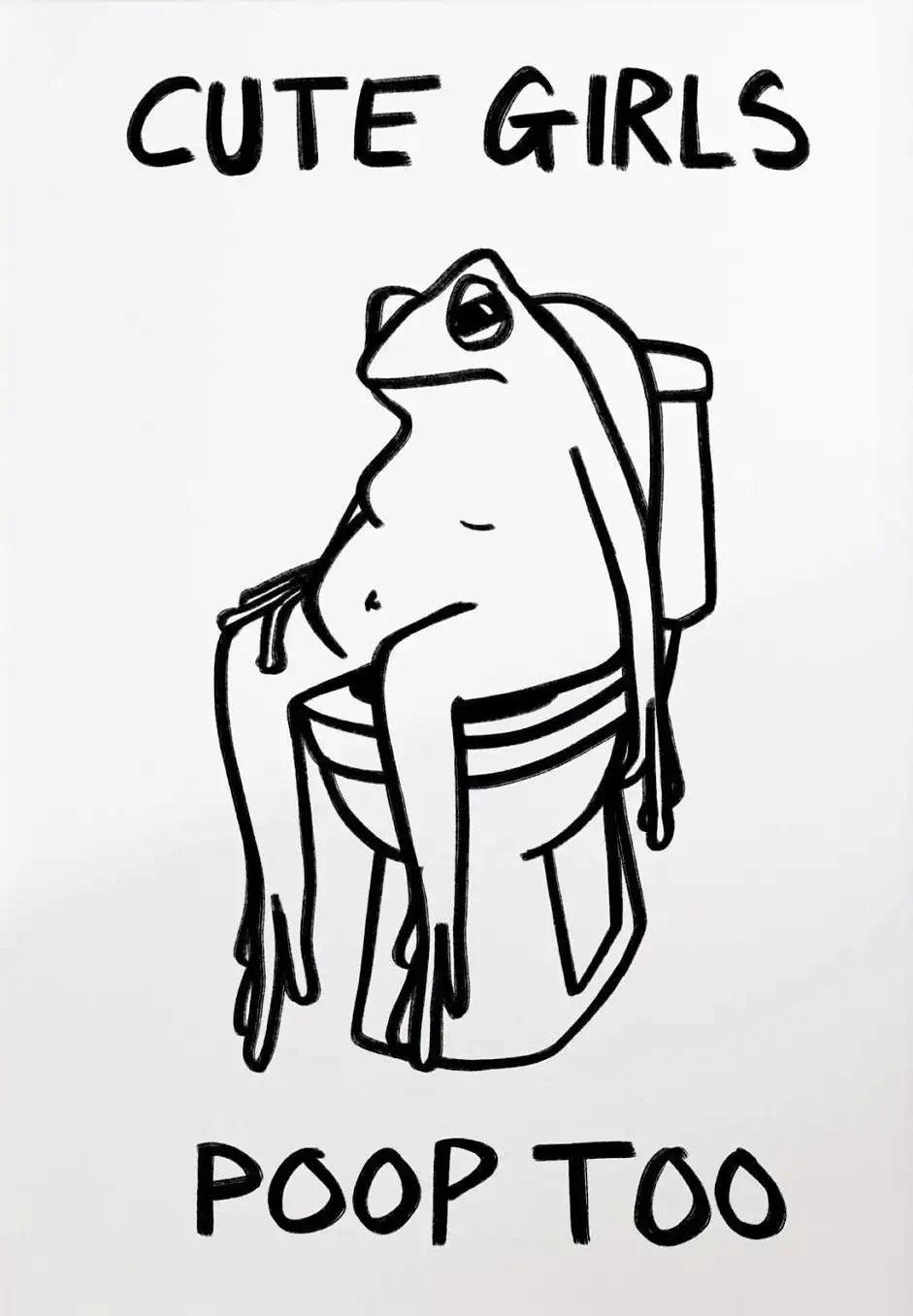 Humorous Slogan Nice Bum Abstract Canvas Print Modern Funny Illustration Art Prints Toilet Bathroom Wall Art Home Decor Poster