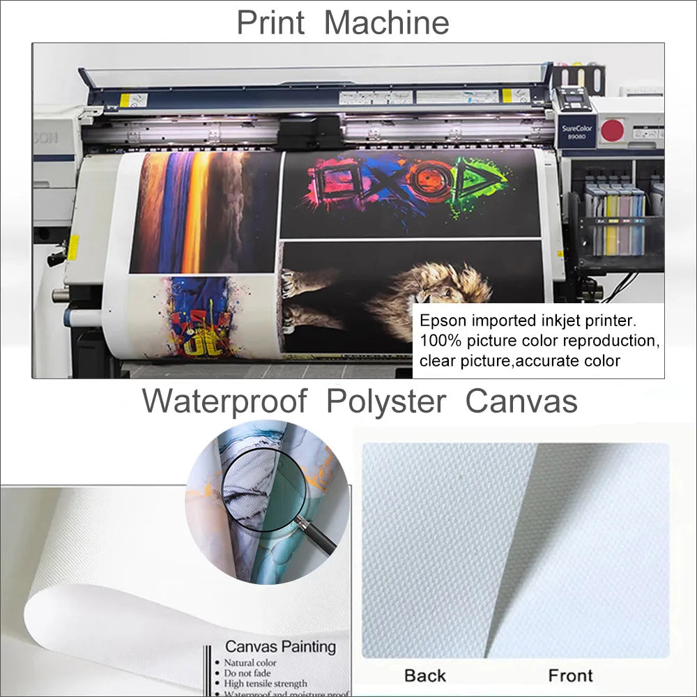 Charles Oliveira Poster Room Vintage Modern Wall Art Painting Print Decoration Mural Home Office Decor Gift