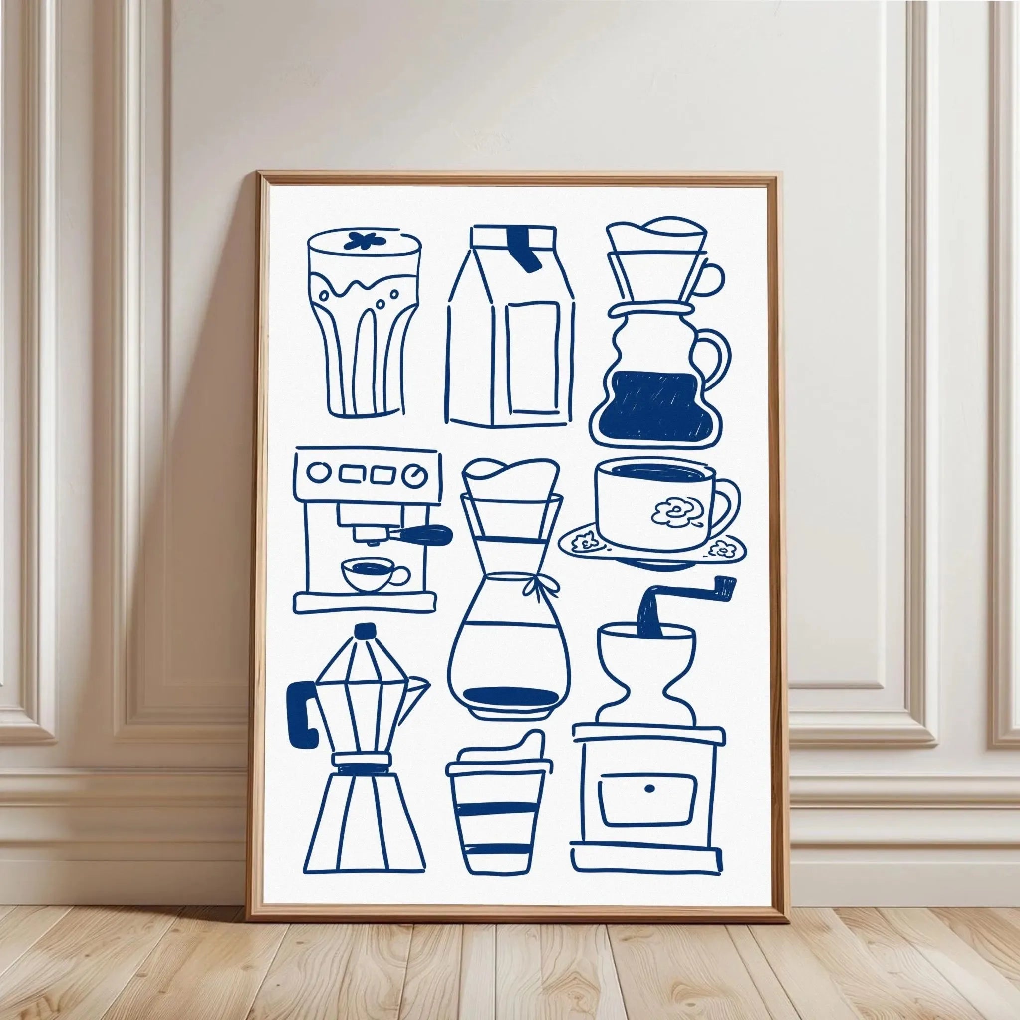 But First Cafecito Quotation Canvas Print Minimalist Matcha Club Spanish Wall Art Poster for Modern Living Room Cafe Home Decor