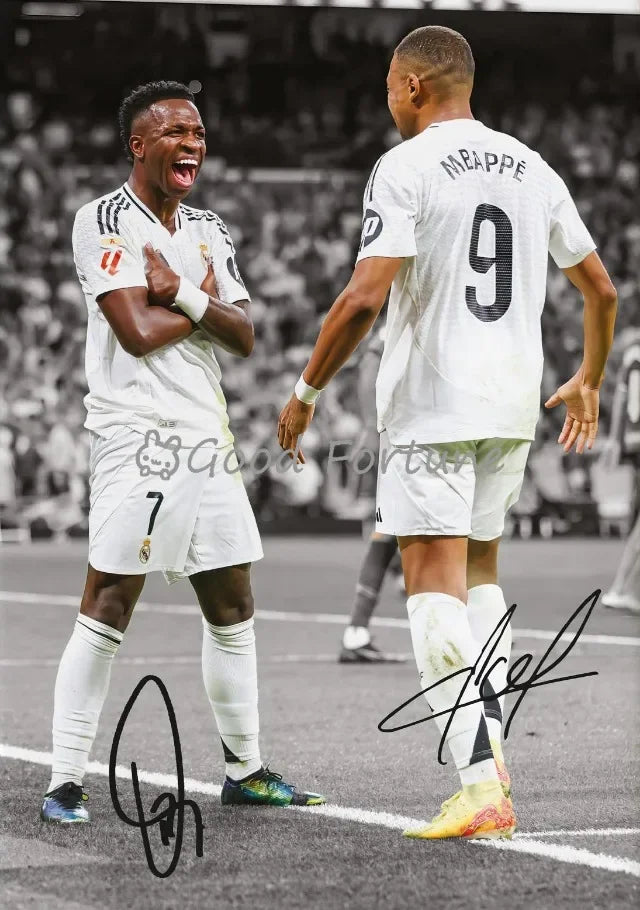 Soccer Star Posters Canvas Print Wall Art for Living Room Home Decor Gifts